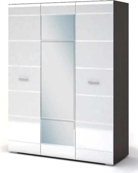 Распашной шкаф Стендмебель Вегас СМ 3Д, 150x200х57 см, белый купить,NaN