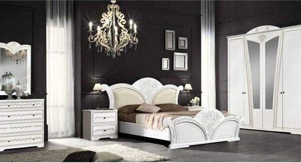 Гарнитур Imperial Роза 4Д 160х200см белый купить,NaN