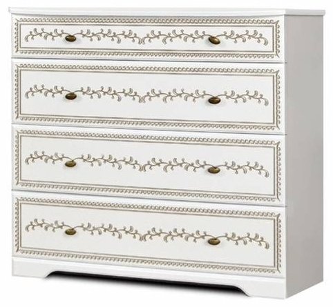 Гарнитур Imperial Роза 4Д 160х200см белый купить,NaN