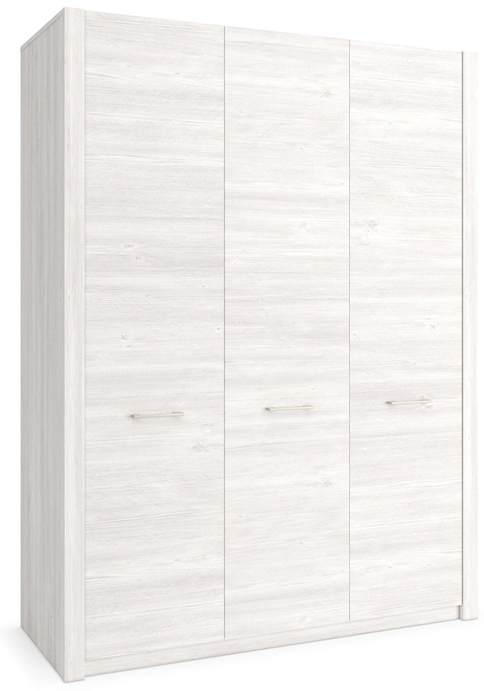 Распашной шкаф MySTAR Вирджиния, 146.6x197.7х58.6 см, белый, серый купить,NaN