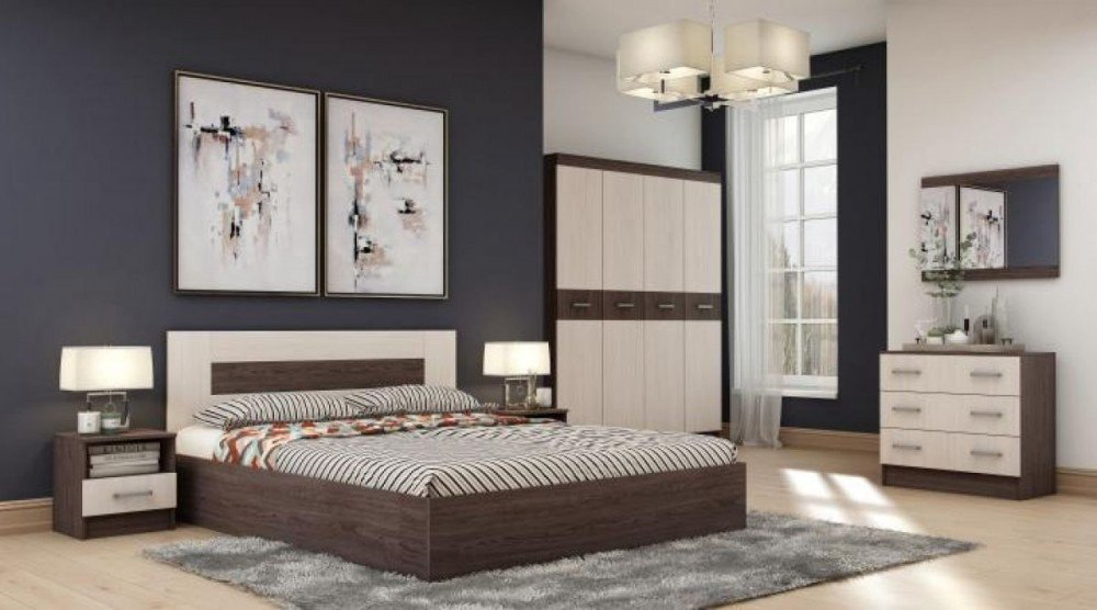Гарнитур Астрид мебель Сити 3, сп. место 160х200 см купить,NaN