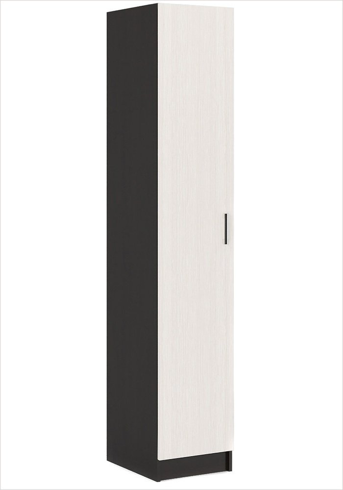 Шкаф-пенал Стендмебель Гармония, 40x220х50 см, бежевый, темно-коричневый купить,NaN