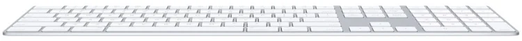 Клавиатура Apple Magic Keyboard with Numeric Keypad - Russian MQ052RS/A белая