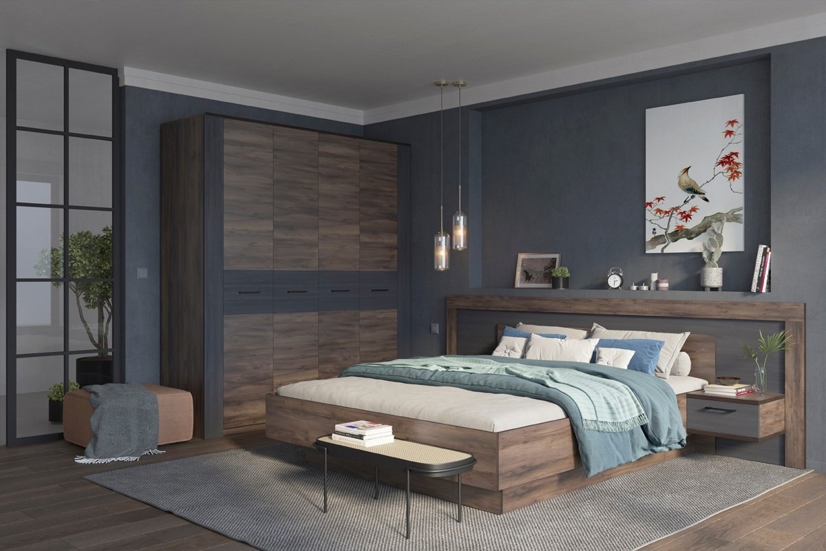 Гарнитур MySTAR Вирджиния 4Д сп. место 160х200 см - ForteMarket Гарнитур MySTAR Вирджиния 4Д сп. место 160х200 см купить,0