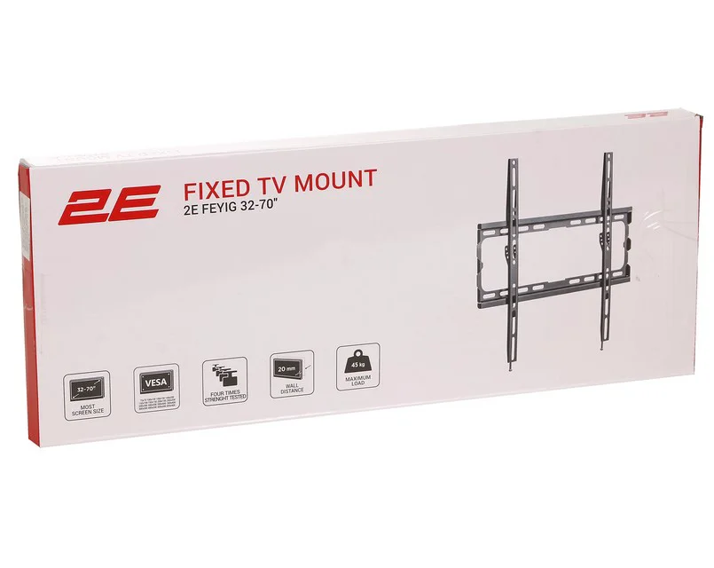 Кронштейн настенный для ТВ 2E 2E2GEN3270FIX 32"-70" черный