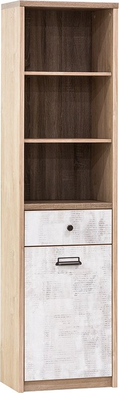 Шкаф ANREX Дизель 1D1S/D2 55.8x210х36.2см коричневый купить,NaN