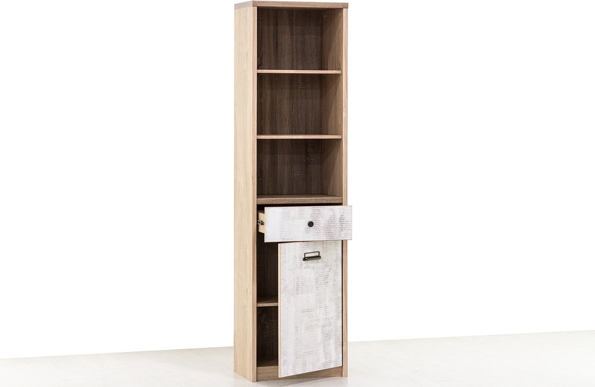 Шкаф ANREX Дизель 1D1S/D2 55.8x210х36.2см коричневый купить,NaN