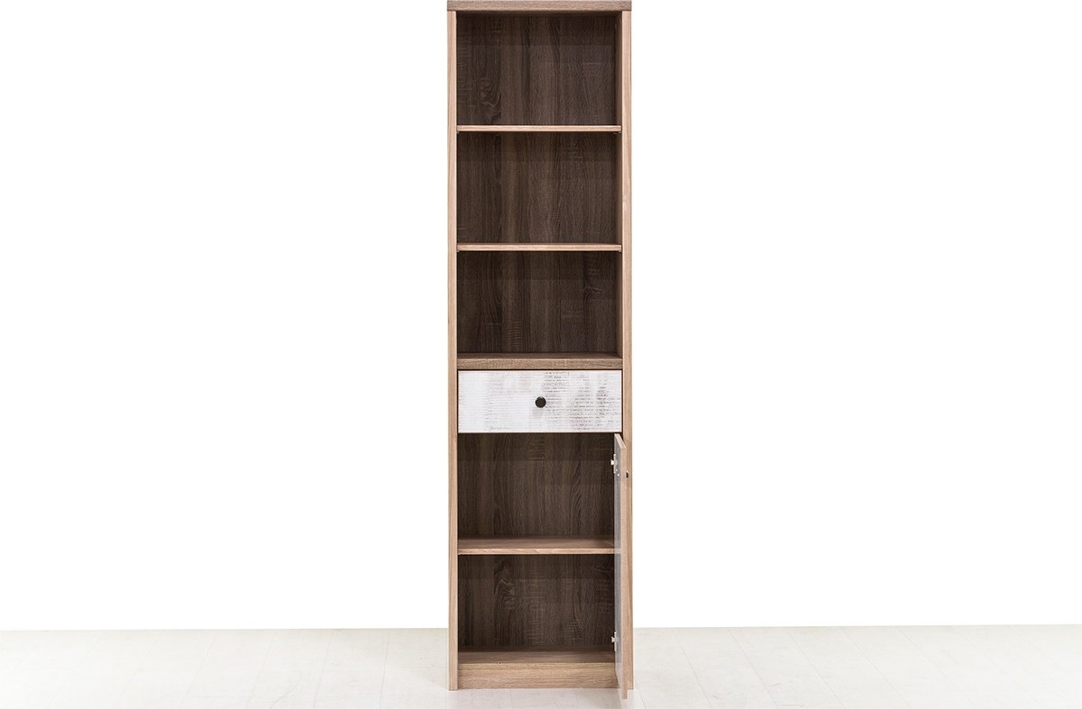 Шкаф ANREX Дизель 1D1S/D2 55.8x210х36.2см коричневый купить,NaN