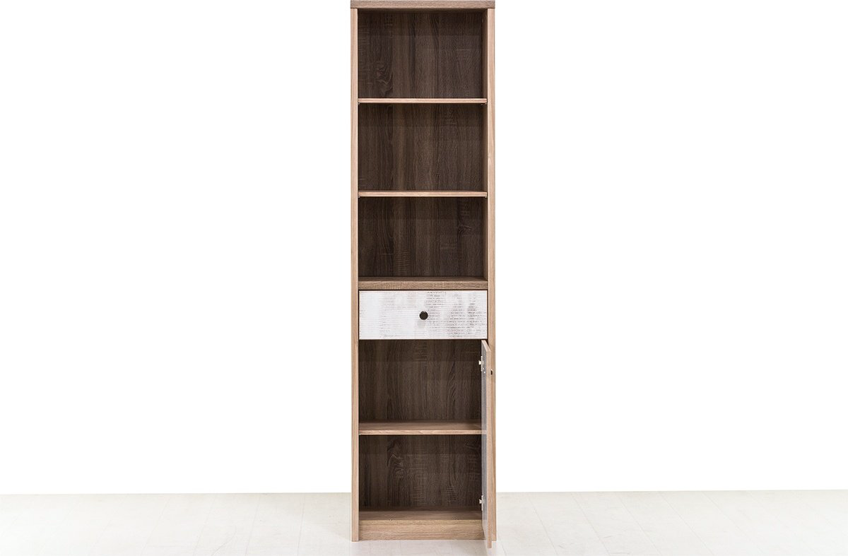Шкаф ANREX Дизель 1D1S/D2 55.8x210х36.2см коричневый купить,NaN