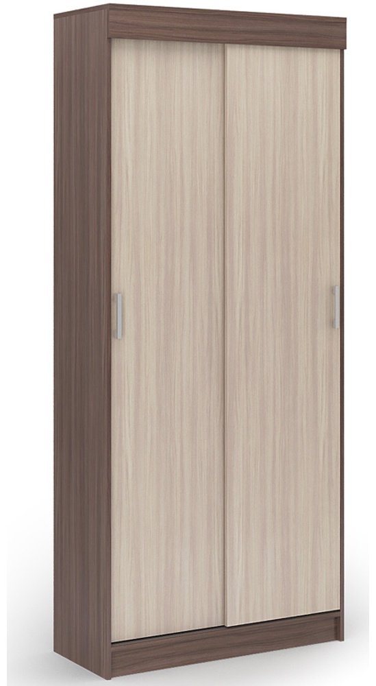 Шкаф-купе Стендмебель Евро 1000, 100x210х41.6 см, коричневый, бежевый купить,NaN