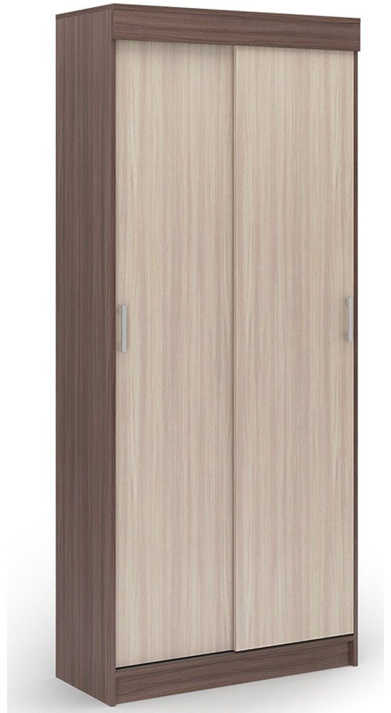 Шкаф-купе Стендмебель Евро 1000, 100x210х41.6 см, коричневый, бежевый купить,NaN