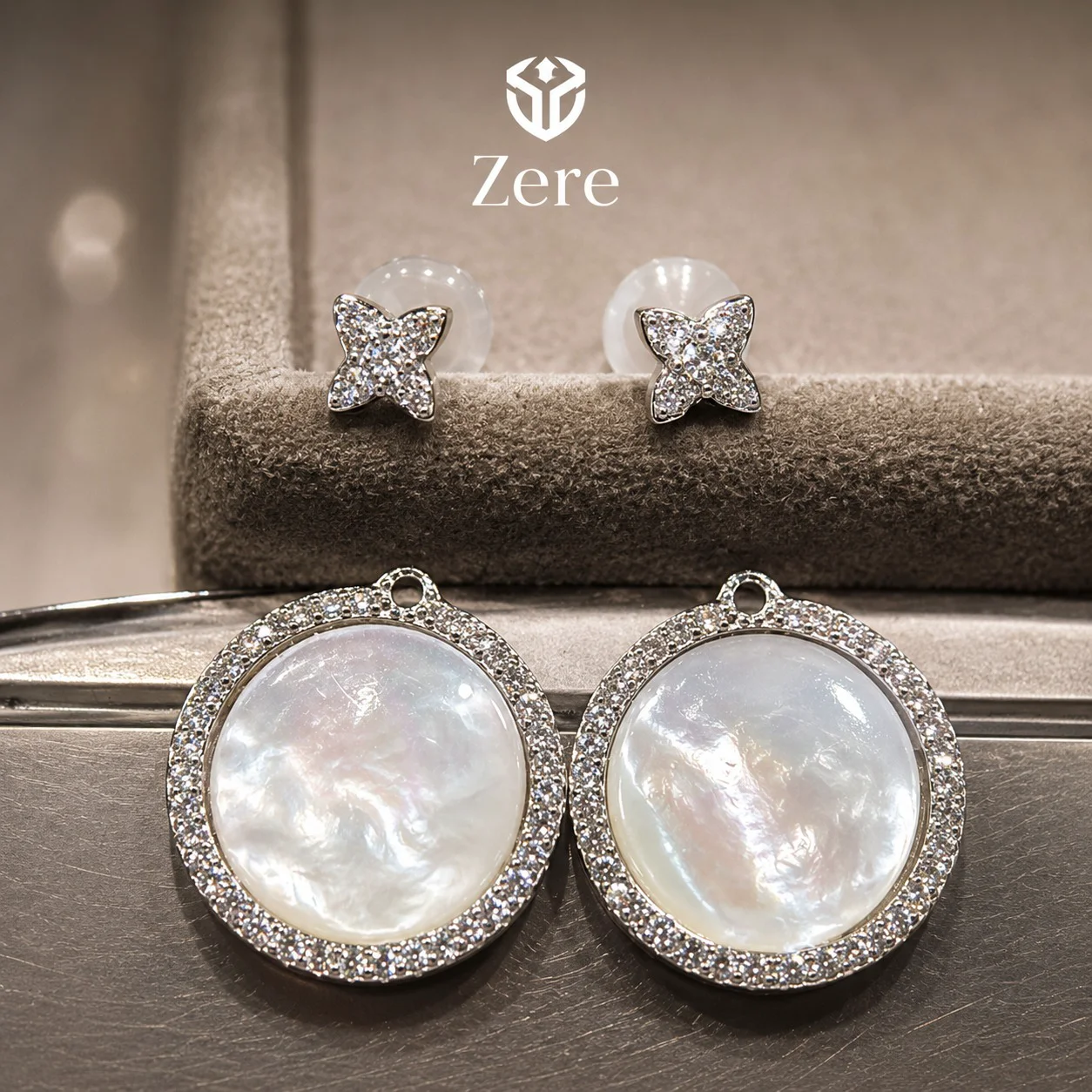 Серьги Zere ZR210516 серебро 7.27гр купить,39255