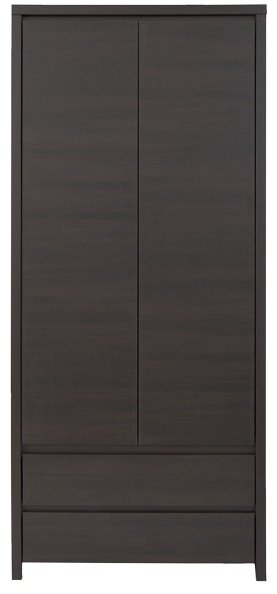 Распашной шкаф Гербор Каспиан SZF2D2S, 90x201х56 см, коричневый купить,NaN