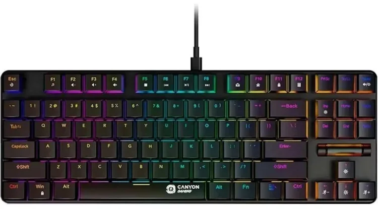 Клавиатура Canyon Cometstrike GK-50 черная