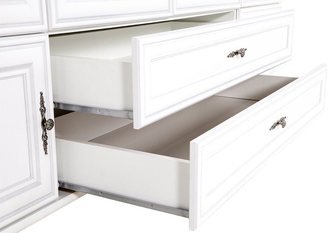 Распашной шкаф BRW Брест Кентаки SZF6D2S, 227.5x225х61 см, белый купить,NaN
