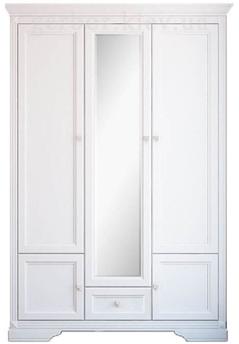 Распашной шкаф Гербор Клео, 150x225х62 см, белый