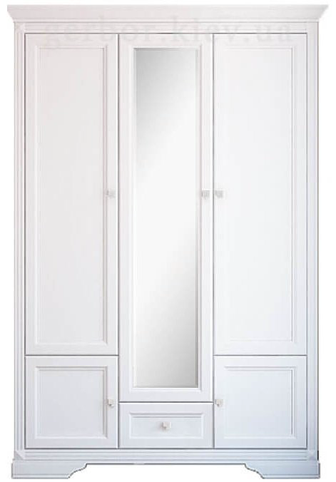 Распашной шкаф Гербор Клео 150x225х62см белый купить,NaN