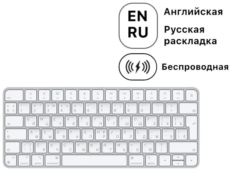 Клавиатура Apple Magic Keyboard MK2A3RS/A белая