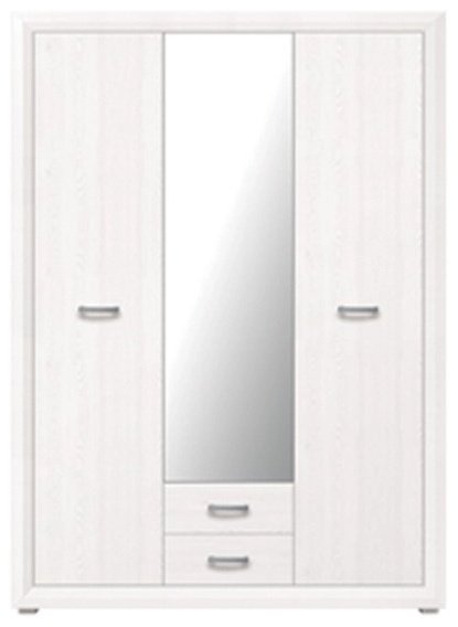 Распашной шкаф Гербор Маркус, 151.5x211.5х60.5 см, белый