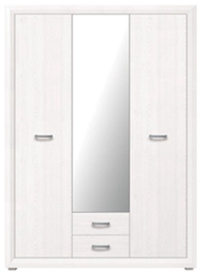 Распашной шкаф Гербор Маркус, 151.5x211.5х60.5 см, белый купить,NaN