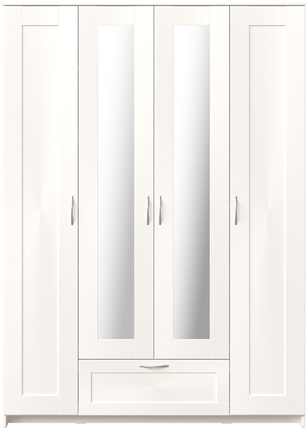 Распашной шкаф Гуд Лакк СИР-52, 156x220х59 см, белый купить,NaN