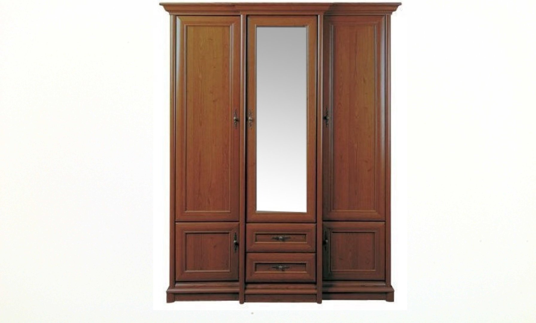 Распашной шкаф Гербор Соната 3Д, 178x225х65.5 см, коричневый