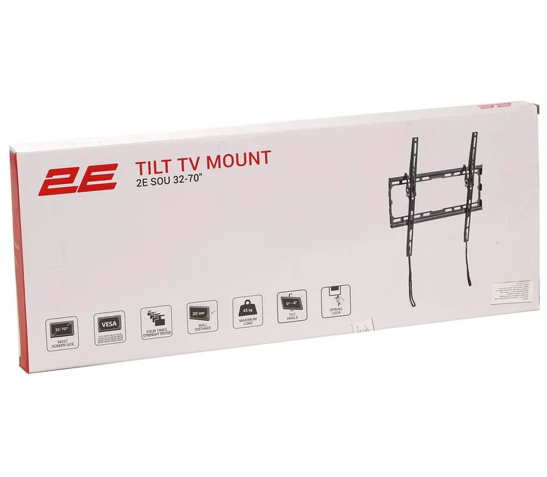 Кронштейн настенный для ТВ 2E 2E2GEN3270TILT 32"-70" серый