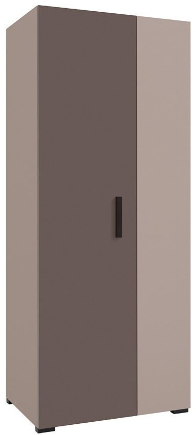 Распашной шкаф Гербор Никко 2Д, 80x197.5х56 см, коричневый купить,NaN