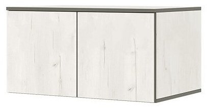 Шкаф антресольный МИФ Норд, 80x41х51 см, светло серый купить,NaN