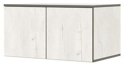 Шкаф антресольный МИФ Норд, 80x41х51 см, светло серый купить,NaN