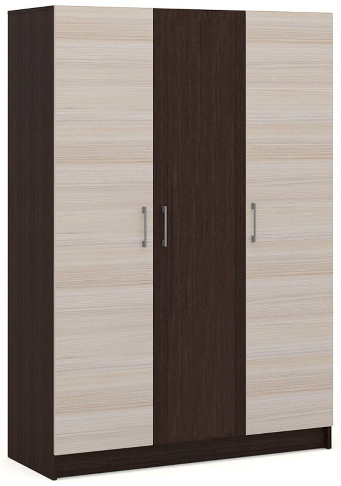 Распашной шкаф Imperial Алёна 120.2x190.5х46.6см коричневый купить,NaN