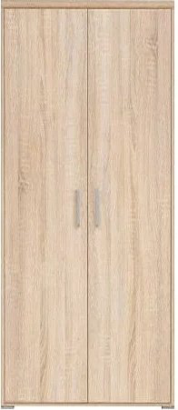 Шкаф распашной Гербор Офислайн REG 2D/79/220 79x221х35см коричневый купить,NaN