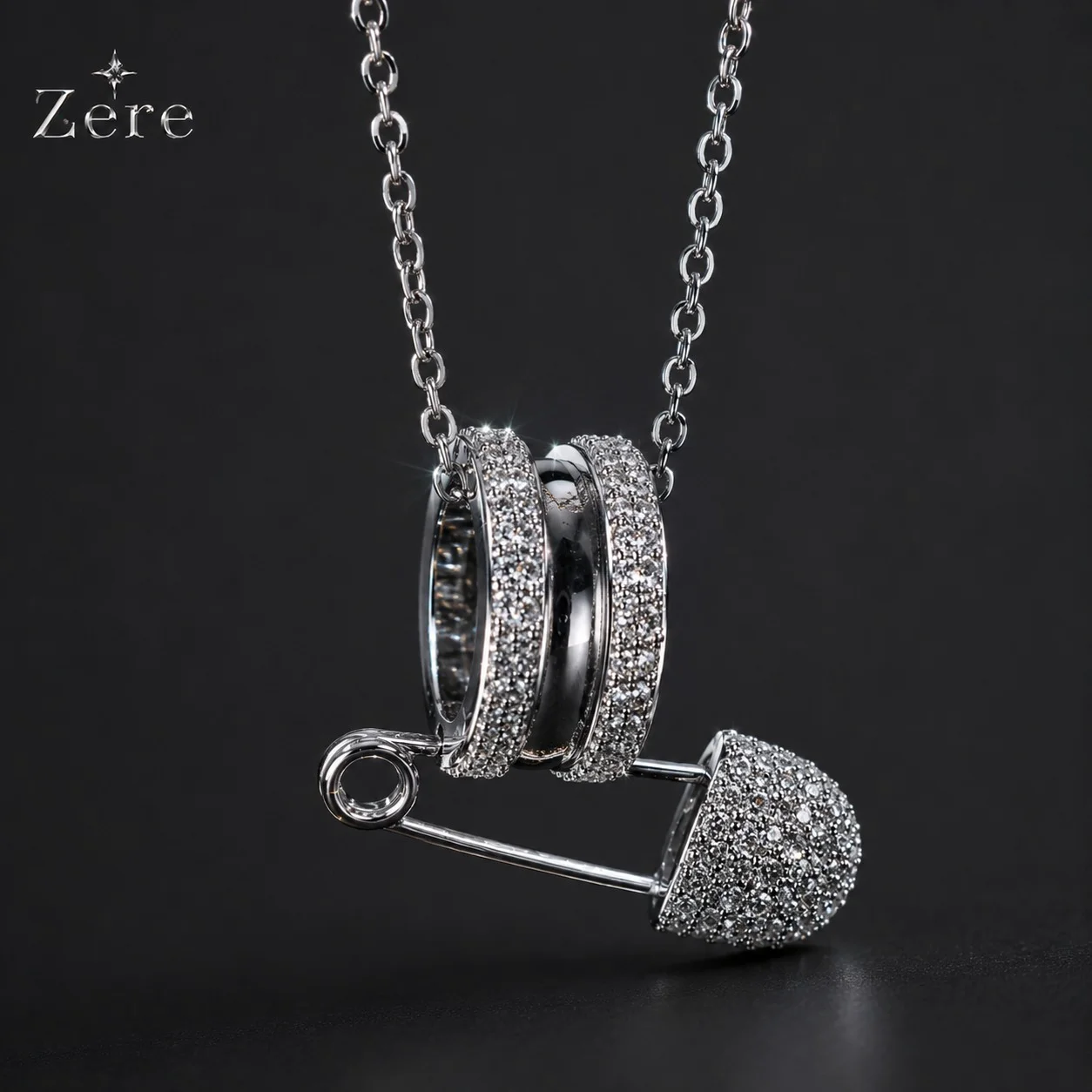 Булавка Zere ZR210509 серебро 8.44гр 45см купить,51080