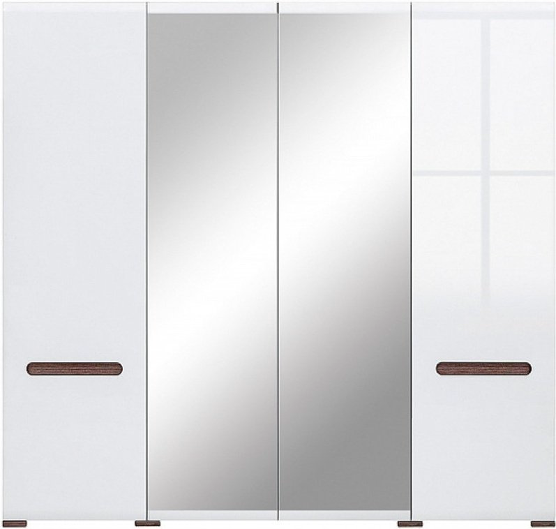 Распашной шкаф Гербор Ацтека 019_SZF2D2L 220x210х60см белый купить,NaN