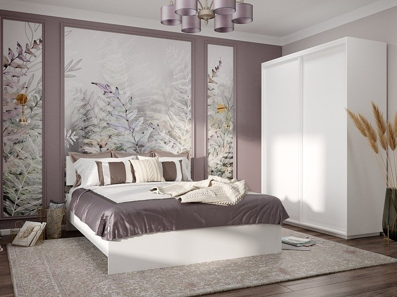Спальный гарнитур Мебель Азии Медина Хан-тенгри Kp белый купить,NaN