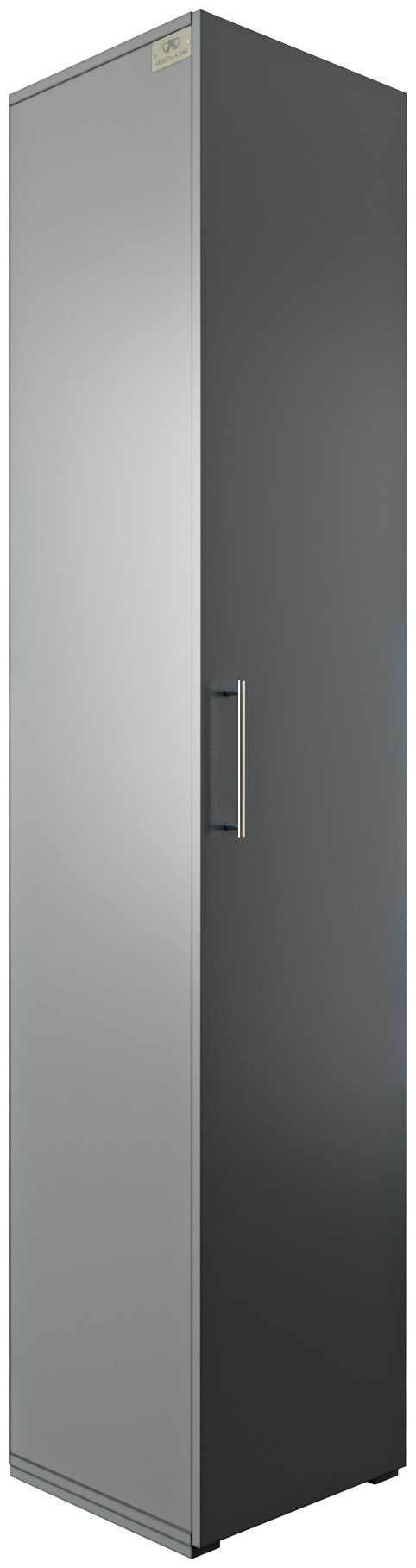 Шкаф-пенал Мебель Азии Авила, 40x193.6х37 см, серый купить,41990