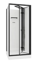 Душевая кабина Ceruttispa BELLA90B 90х90х215-225см
