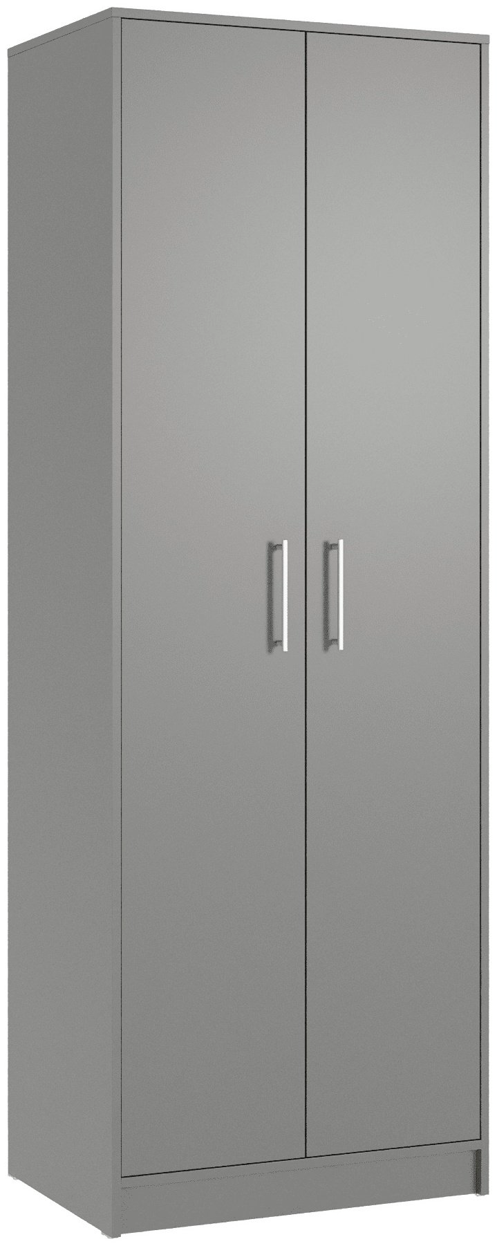 Распашной шкаф Мебель Азии Алекс-125, 70x200х50 см, серый купить,53990