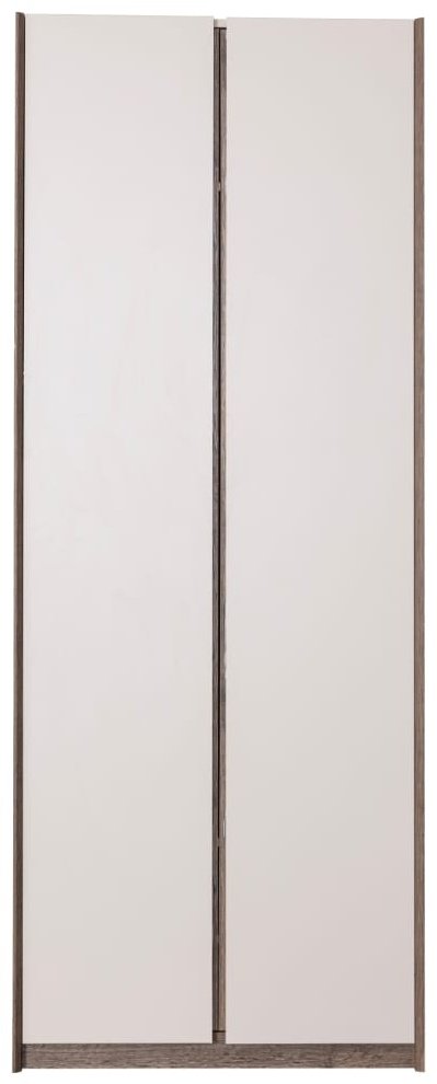 Распашной шкаф Роули, 89x230х59 см, коричневый, бежевый купить,0