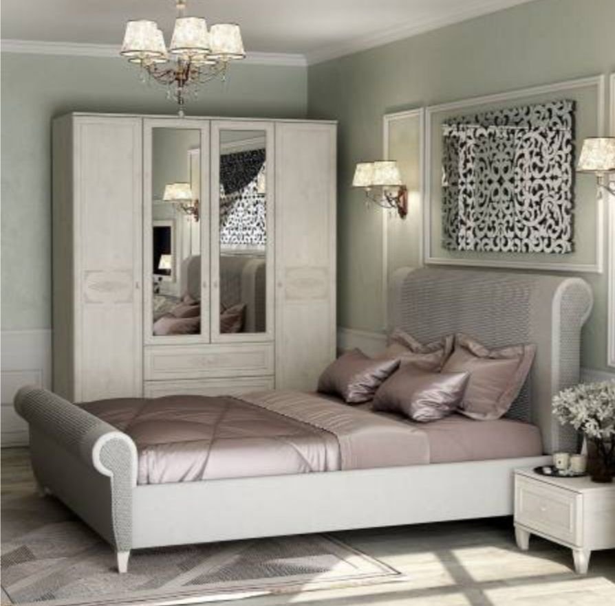 Кровать Ваш День Eneko 200x160х120см серый купить,NaN