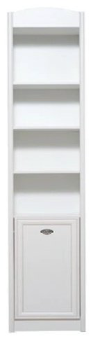 Шкаф-пенал Гербор SALERNO REG1D L/P, 47x220х39 см, белый купить,NaN