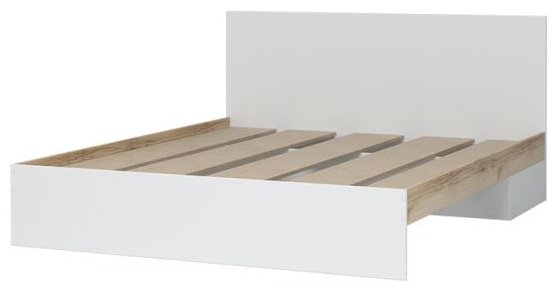Кровать Стендмебель Юкки КР 1600 160x200см белая купить,NaN