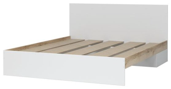 Кровать Стендмебель Юкки КР 1600 160x200см белая купить,NaN