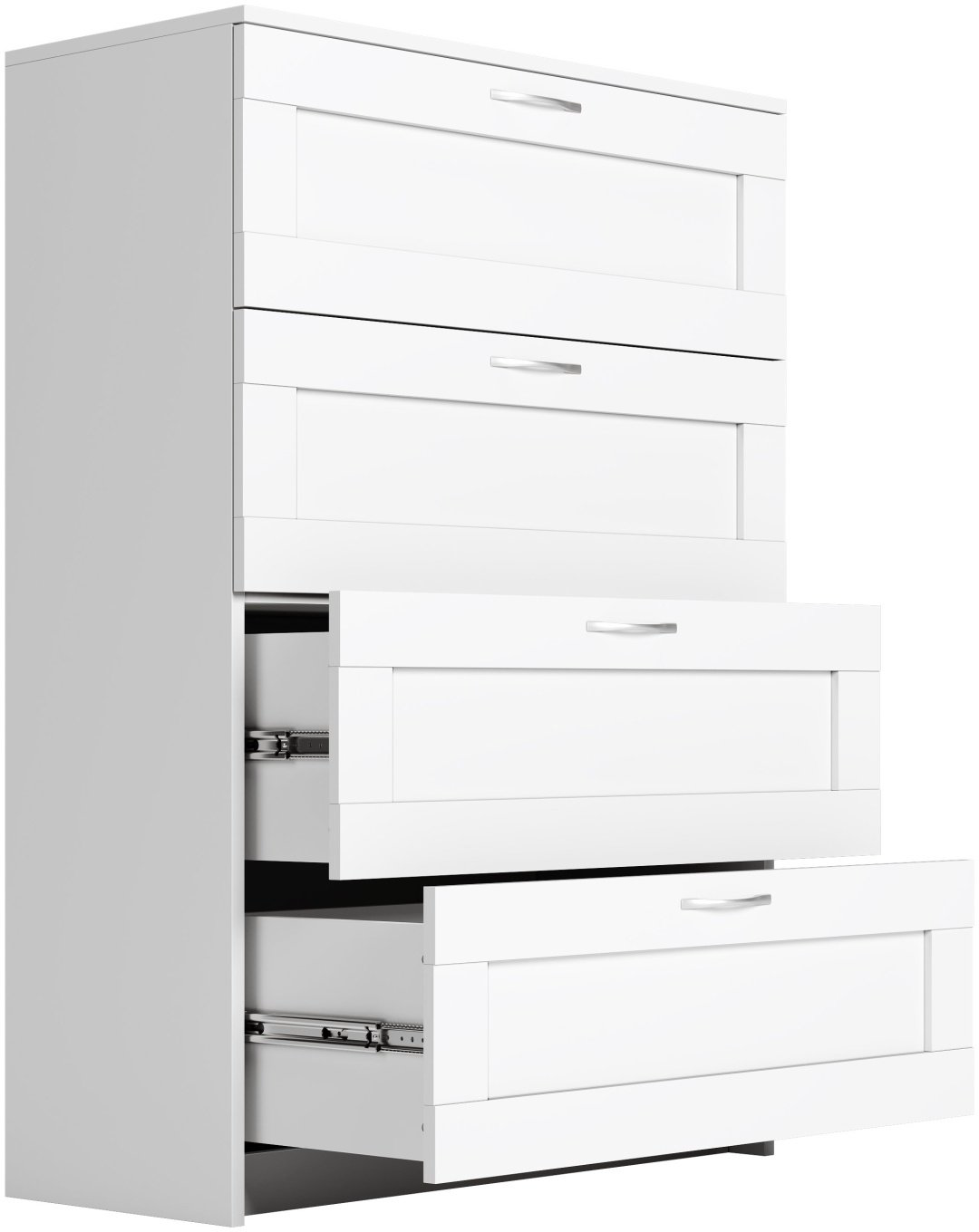 Комод Гуд Лакк СИР-06, 78.2x41.2x123.4 см, белый купить,NaN