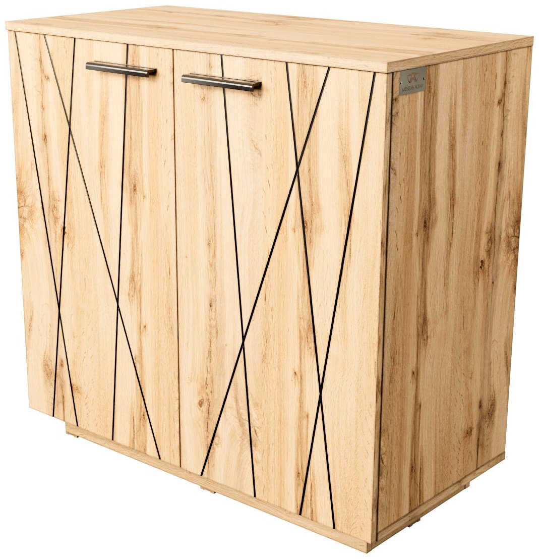 Комод Мебель Азии Алиса Лайн Лайт, 90.4x45.1x88 см, коричневый купить,NaN