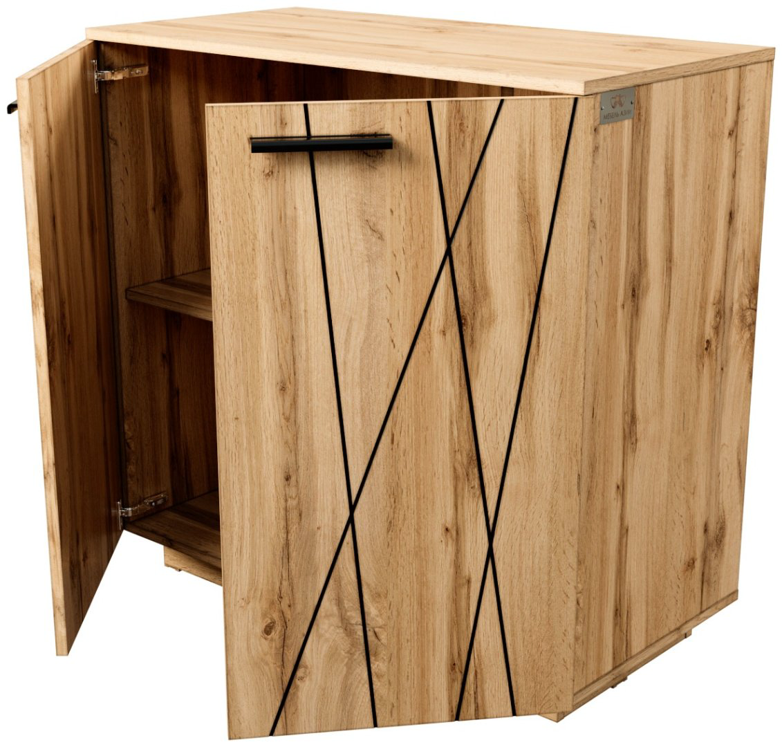 Комод Мебель Азии Алиса Лайн Лайт, 90.4x45.1x88 см, коричневый купить,NaN