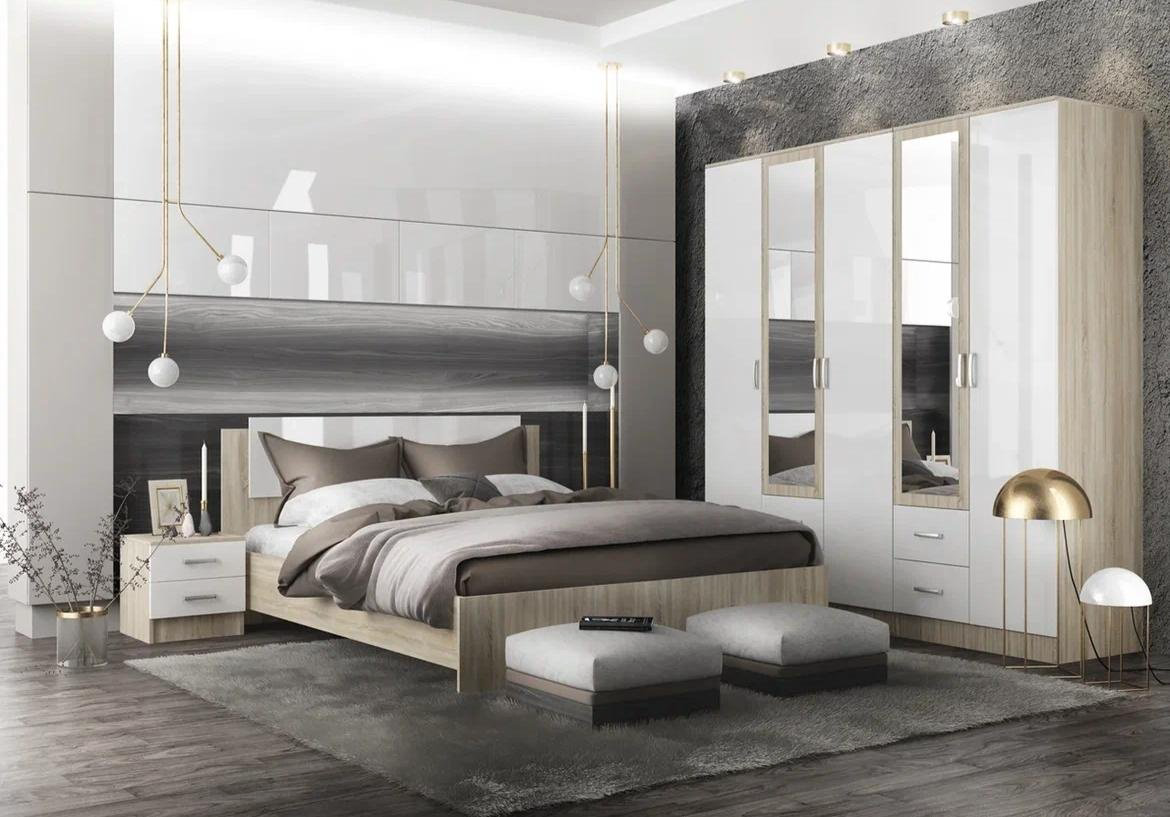 Шкаф распашной ДСВ Софи 160x210х54см белый купить,NaN