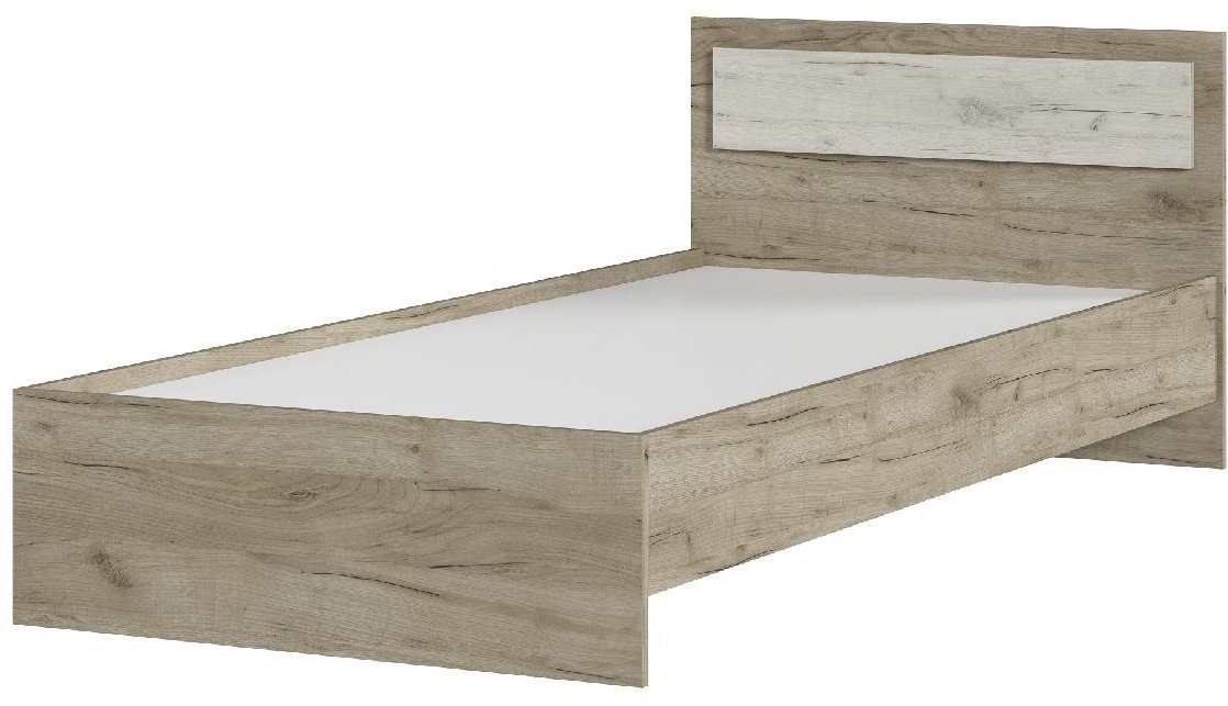Кровать Стендмебель Гармония 90x200см бело-бежевая купить,NaN