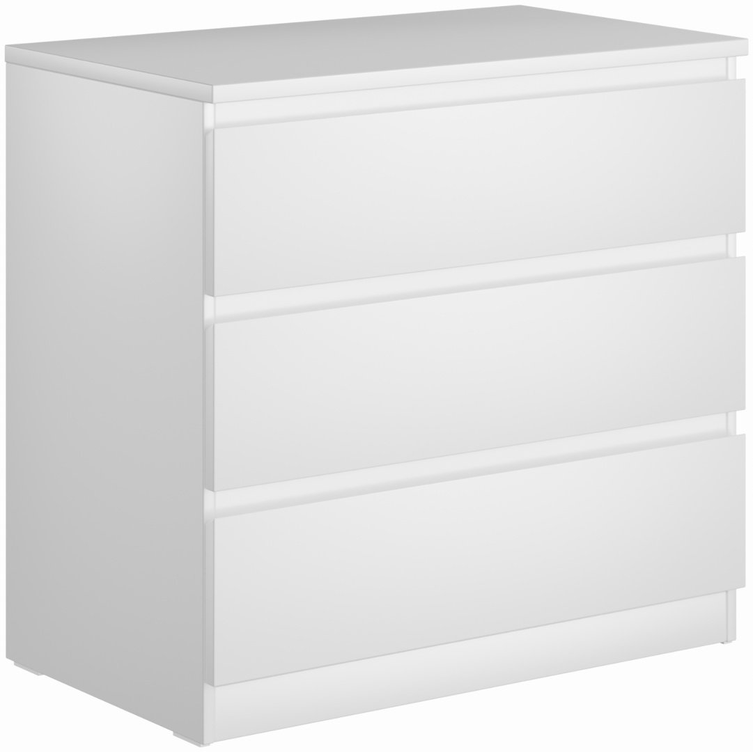 Комод Гуд Лакк МАЛ-04, 80.3x48x76.5 см, белый