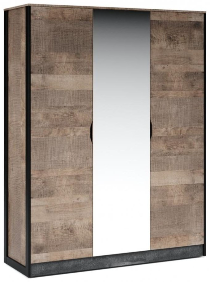 Распашной шкаф Imperial Стокгольм 3Д 161x207.8х56.2см коричневый купить,NaN